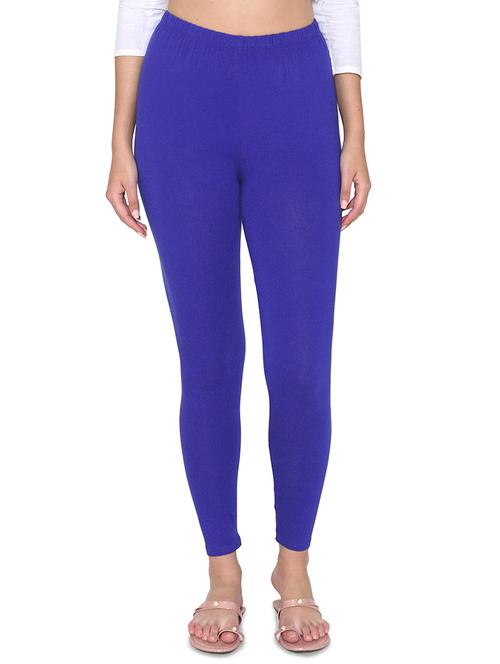 mid rise solid ankle length legging - 18480075 - Very Small Image - 1