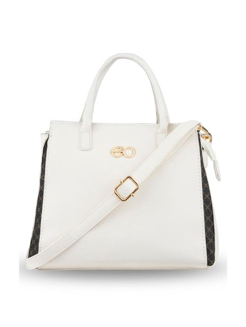 white solid regular handbag - 18482285 - Very Small Image - 1