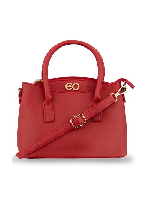 red solid regular handbag - 18482295 - Very Small Image - 1