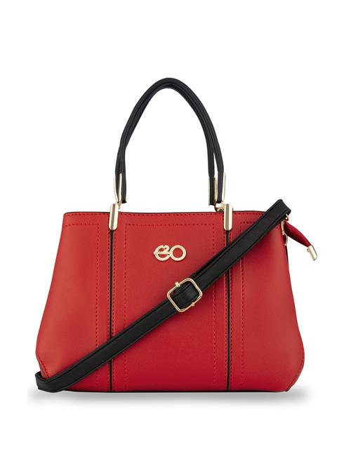 red solid regular handbag - 18482302 - Very Small Image - 1