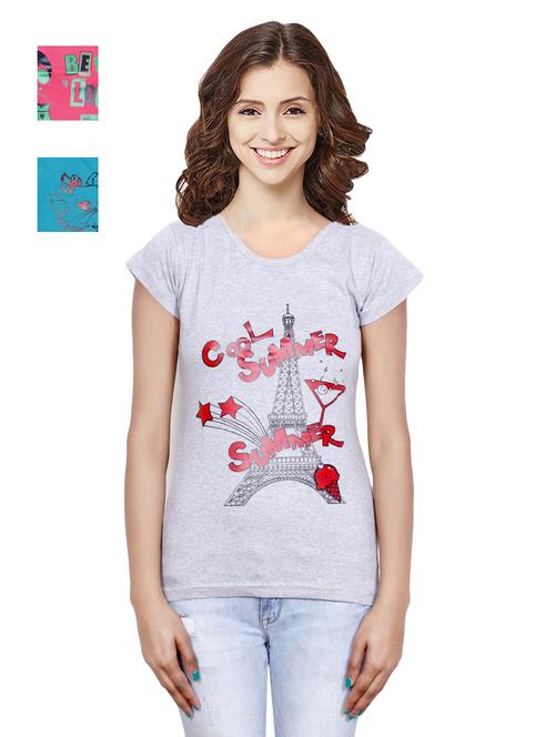 women's t-shirt combo - 18490833 - Very Small Image - 1