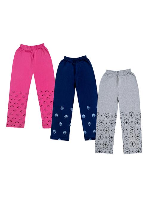 girls pack of 3 printed pyjama  - 18491281 - Very Small Image - 1