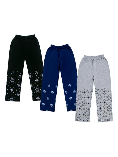 girls pack of 3 printed pyjama  - 18491283 - Very Small Image - 1