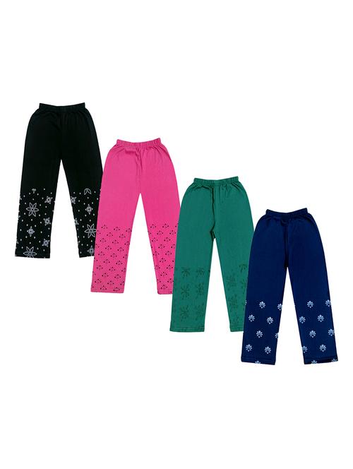 girls pack of 4 printed pyjama  - 18491313 - Very Small Image - 1