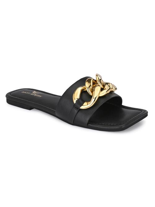 women black slip on sandal - 18492186 - Very Small Image - 1