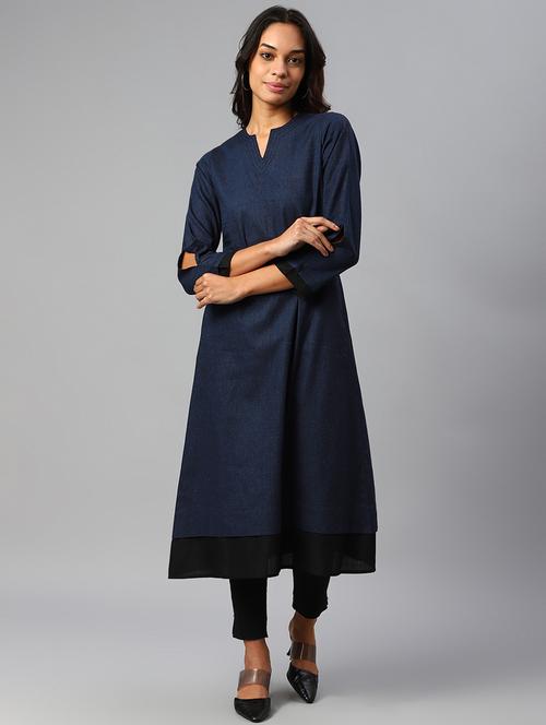 women's a-line kurta - 18499031 - Very Small Image - 1