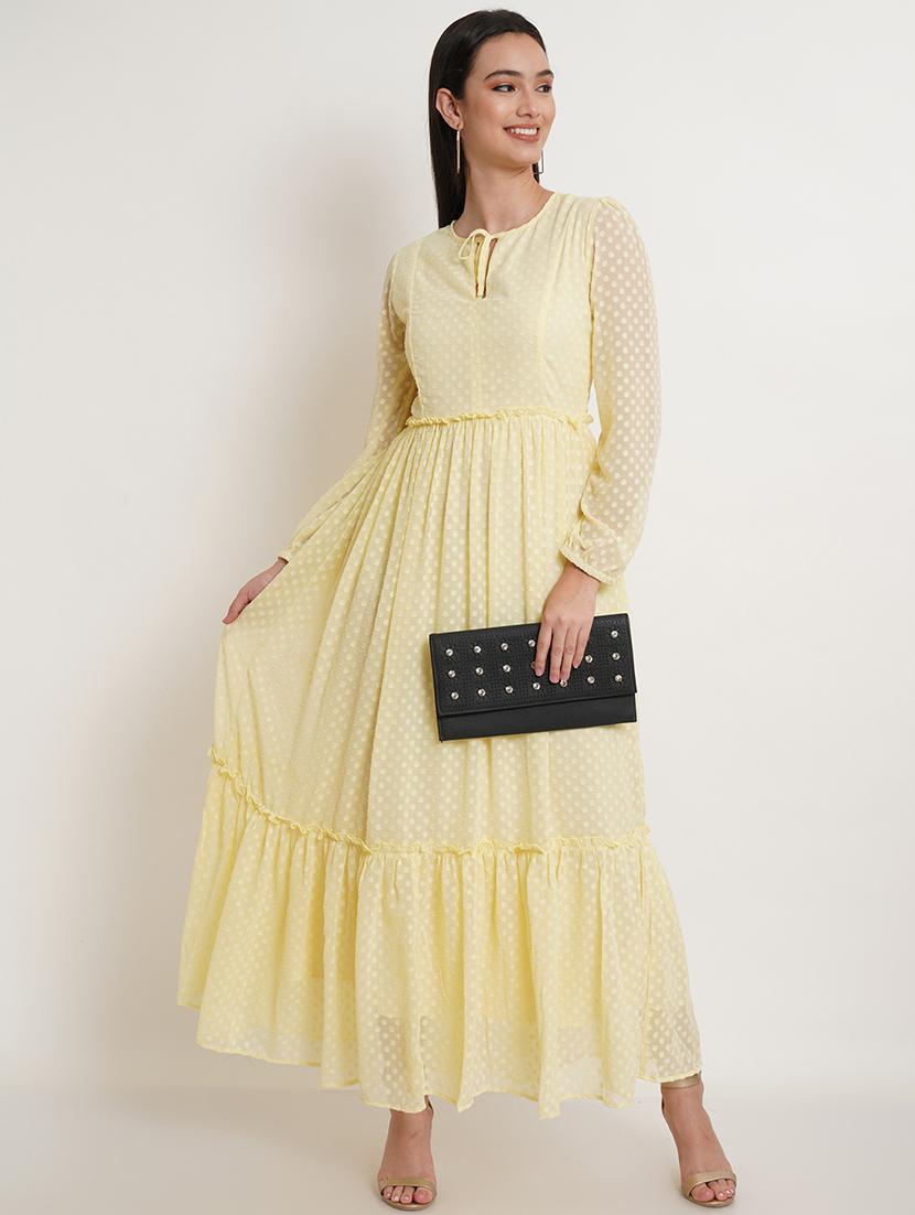 women's tiered dress polka dots dress - 18509673 - Zoom Image - 3