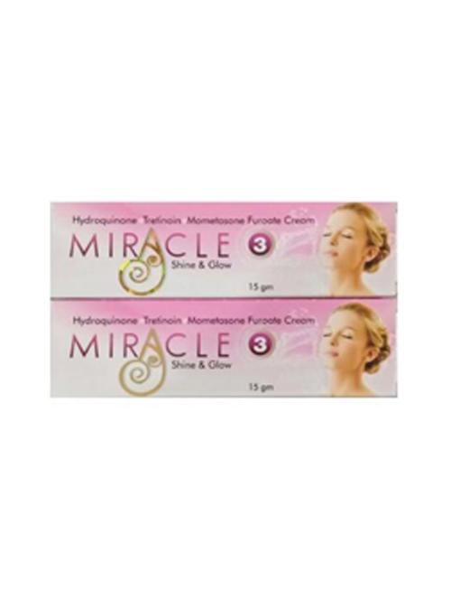 women pack of 3 miracle shine and glow cream 15 gm each - 18509883 - Very Small Image - 1