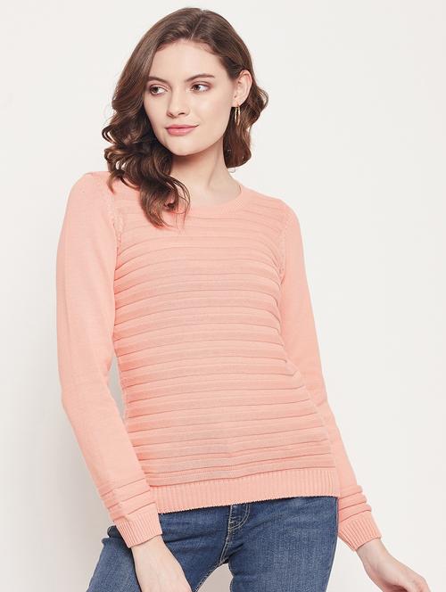 long sleeved striped regular pullover - 18512249 - Very Small Image - 1