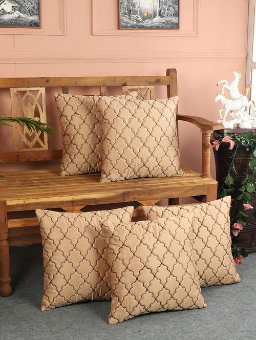 mnd villa polyester sofa cushion cover , 16x16 inch ,5 piece - 18512291 - Very Small Image - 1