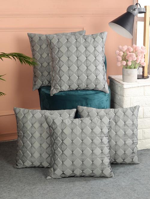 mnd villa polyester sofa cushion cover , 16x16 inch ,5 piece - 18512297 - Very Small Image - 1