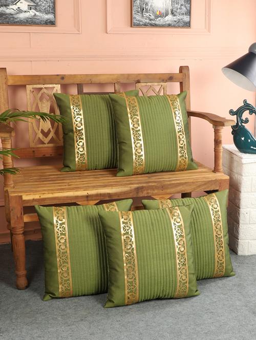 mnd villa polyester sofa cushion cover , 16x16 inch ,5 piece - 18512309 - Very Small Image - 1