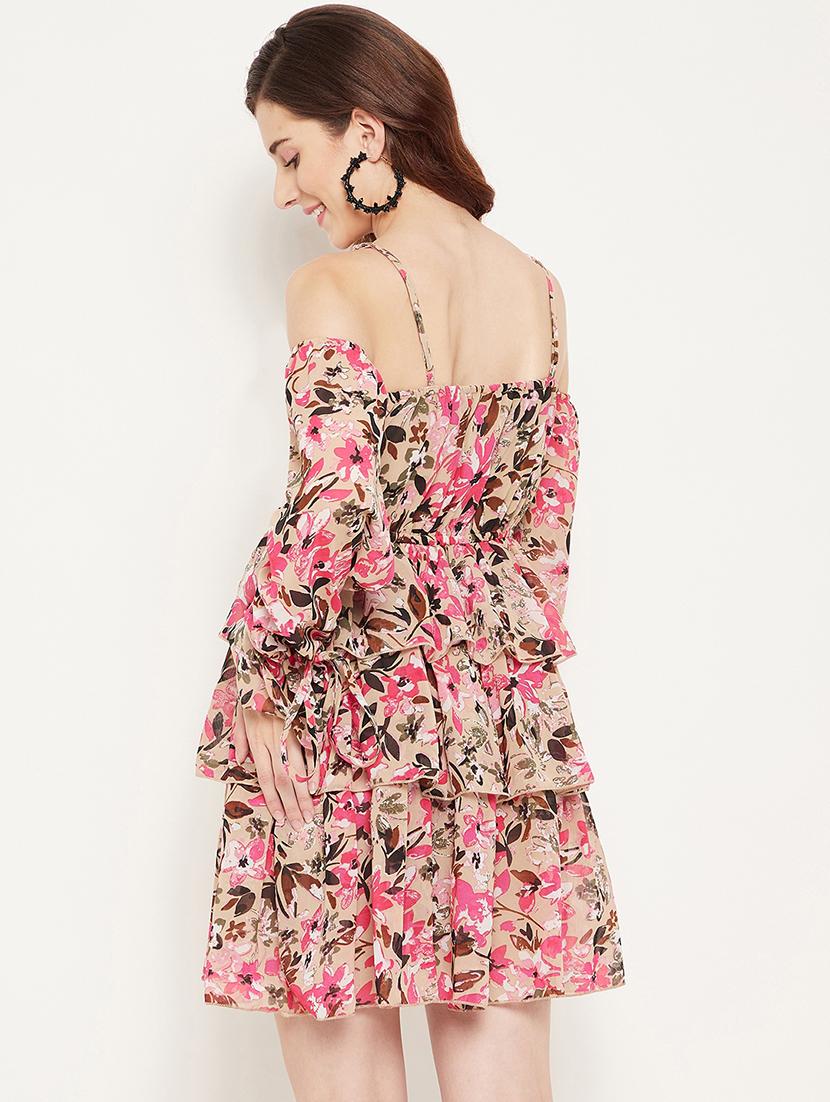 women's tiered dress floral dress - 18512747 - Zoom Image - 2