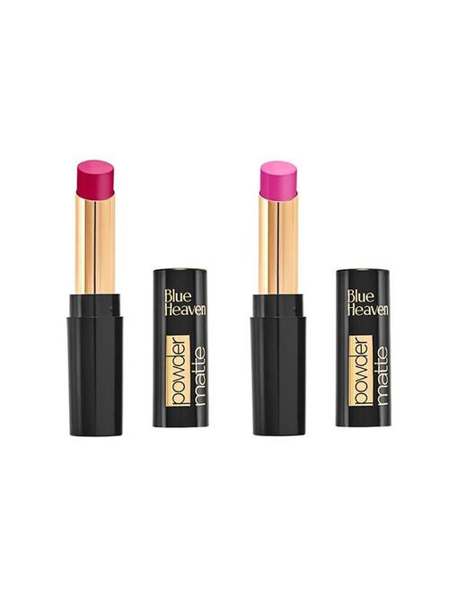 blue heaven powder matte lipsticks (apple orchard & barbie doll) - 18513646 - Very Small Image - 1
