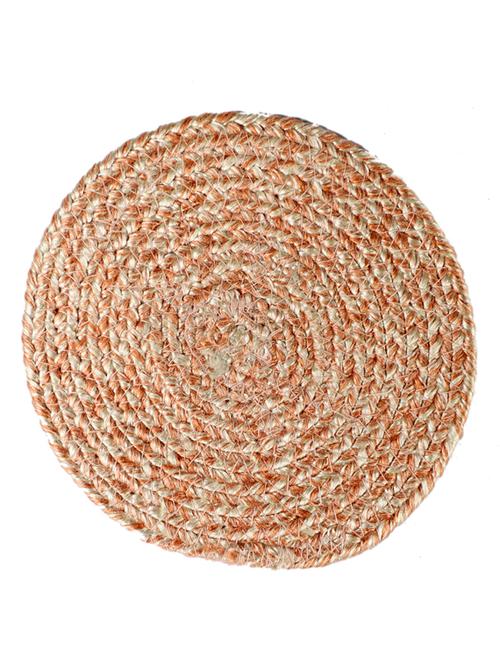 mnd villa jute coaster set, natural rope coasters 5x5 inch (set of 4 pcs) - 18514403 - Very Small Image - 1
