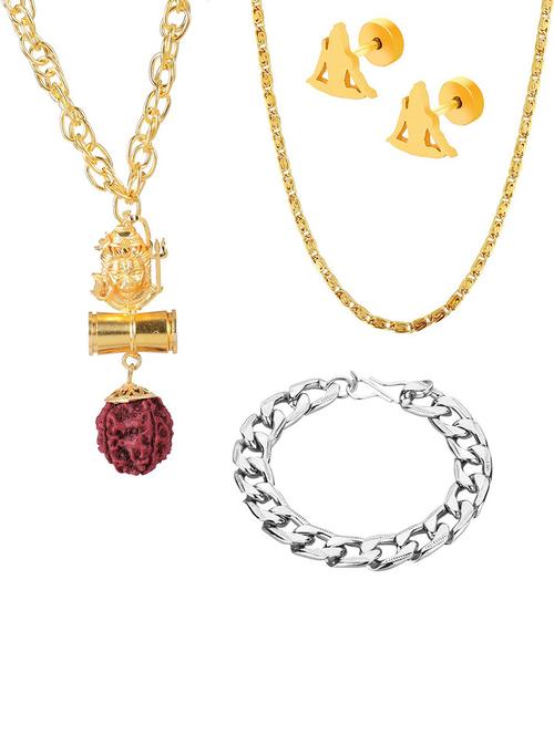 men fashion accessories combo - 18516221 - Very Small Image - 1