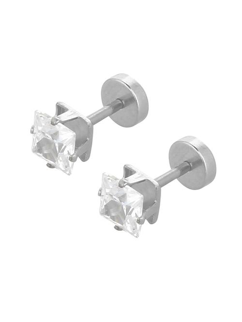 silver stud earring  - 18516717 - Very Small Image - 1