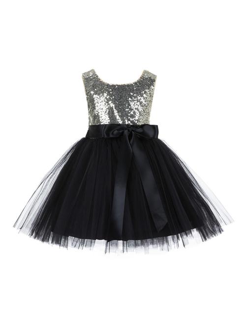 girls round neck sleeveless frock - 18517397 - Very Small Image - 1