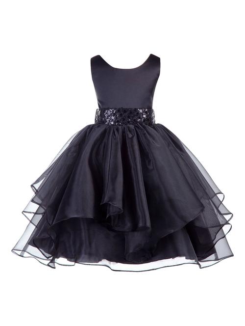 girls round neck sleeveless frock - 18517453 - Very Small Image - 1