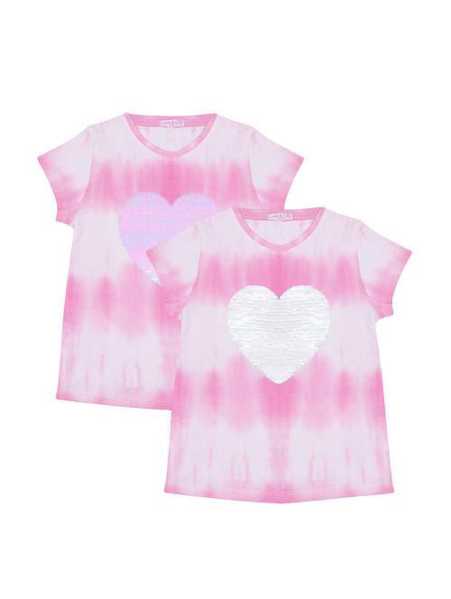 girls pack of 2 embellished regular tee - 18517781 - Very Small Image - 1