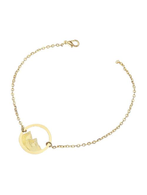 gold plated links bracelet - 18518846 - Very Small Image - 1