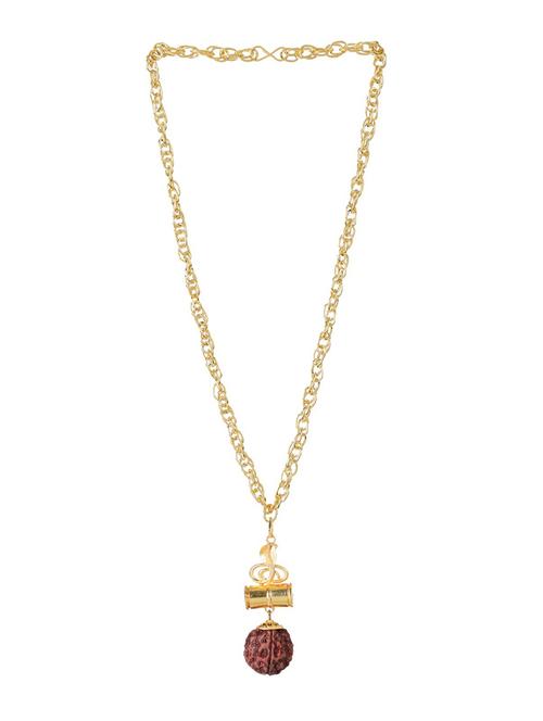 gold plated pendant set  - 18518938 - Very Small Image - 1