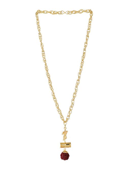 gold metal pendant - 18518956 - Very Small Image - 1