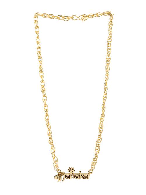 gold metal pendant - 18519033 - Very Small Image - 1