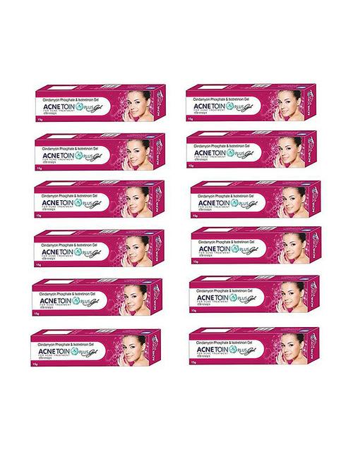 acne toin plus gel for acne pack of 12 pcs - 18519069 - Very Small Image - 1