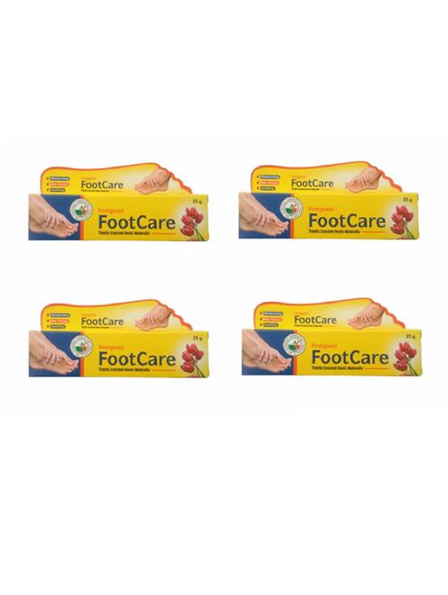 pack of 4 footcare cream for cracked heels naturally 25 gm each - 18519141 - Very Small Image - 1