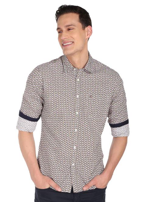 multi colored printed casual shirt - 18519349 - Very Small Image - 1