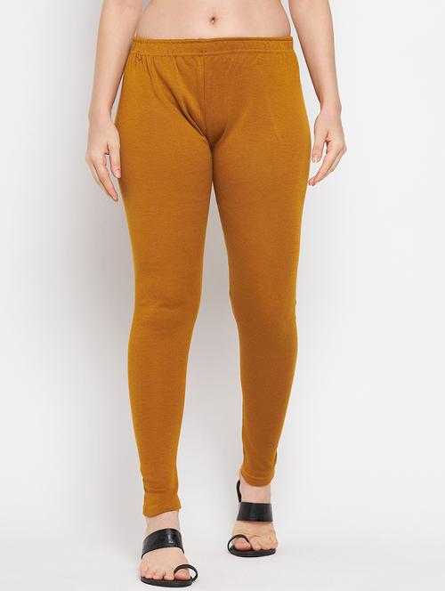 mid rise solid woolen legging - 18519361 - Very Small Image - 1