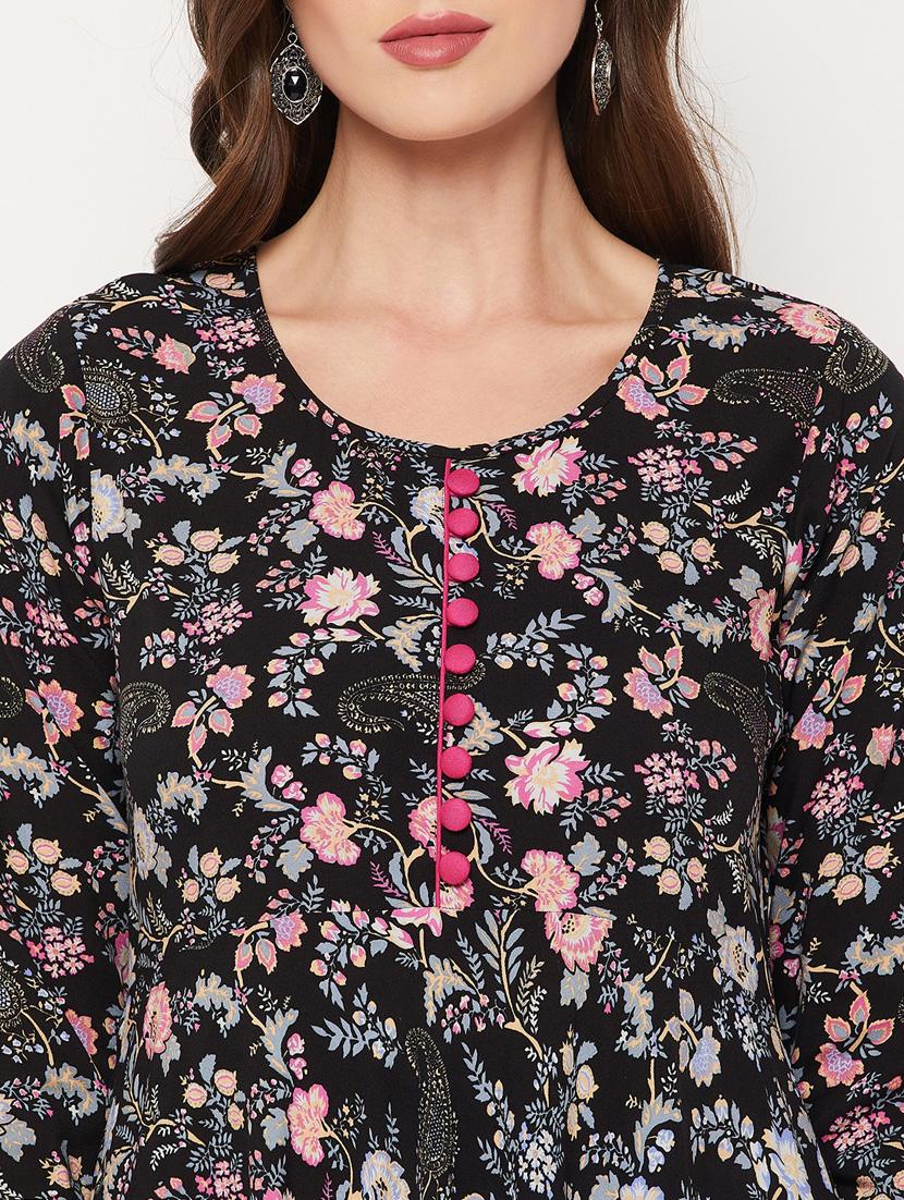 women's flared kurta - 18519393 - Standard Image - 4