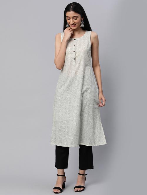 Women's Straight Kurta - 18519476 - Very Small Image - 1