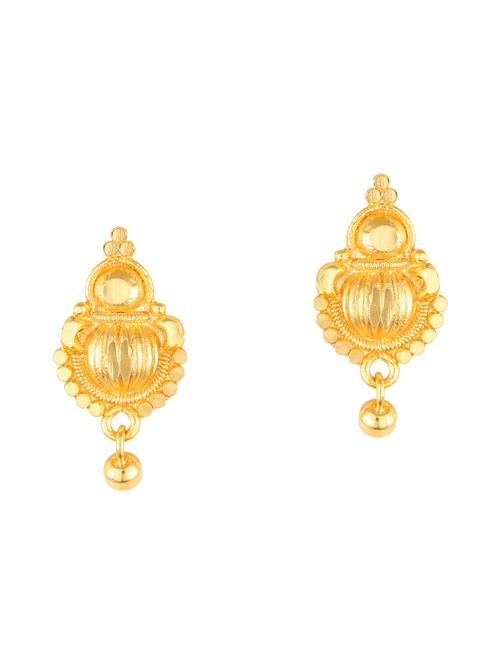 Gold Plated Stud Earring - 18520249 - Very Small Image - 1