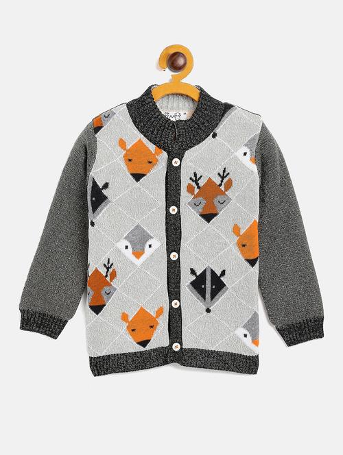 boys printed sweater  - 18520765 - Very Small Image - 1