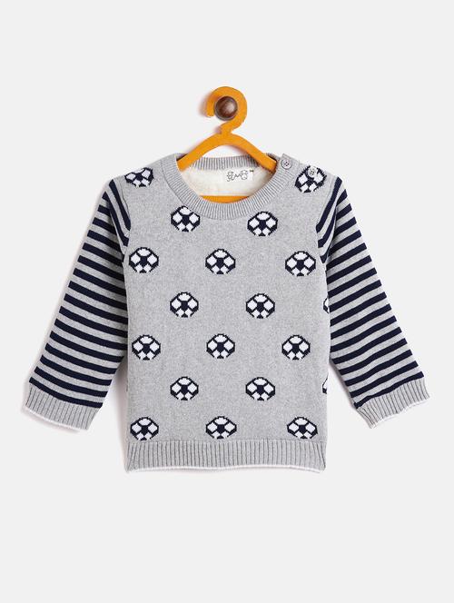 boys printed sweater  - 18520788 - Very Small Image - 1
