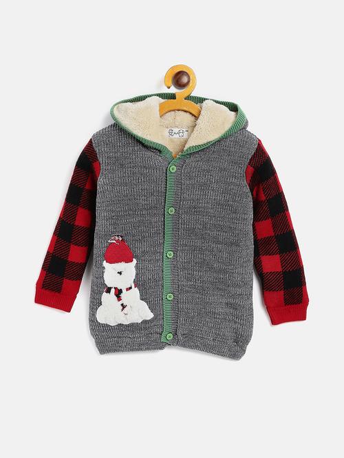 boys checkered sweater  - 18520802 - Very Small Image - 1