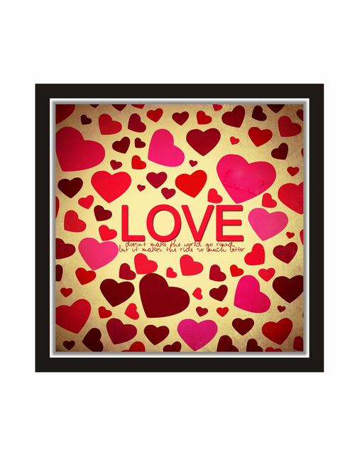 wall decal art prints on mdf board for decor (12x12 inches)  unframed & without glass - 18521400 - Very Small Image - 1