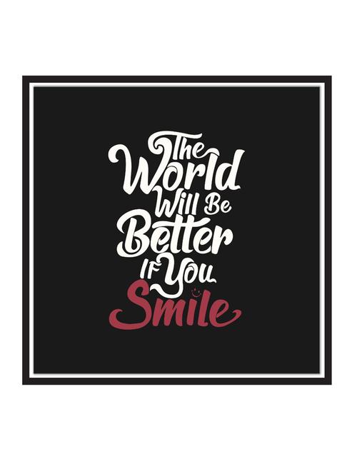 wall decal art prints on mdf board for decor (12x12 inches)  unframed & without glass - 18521583 - Very Small Image - 1