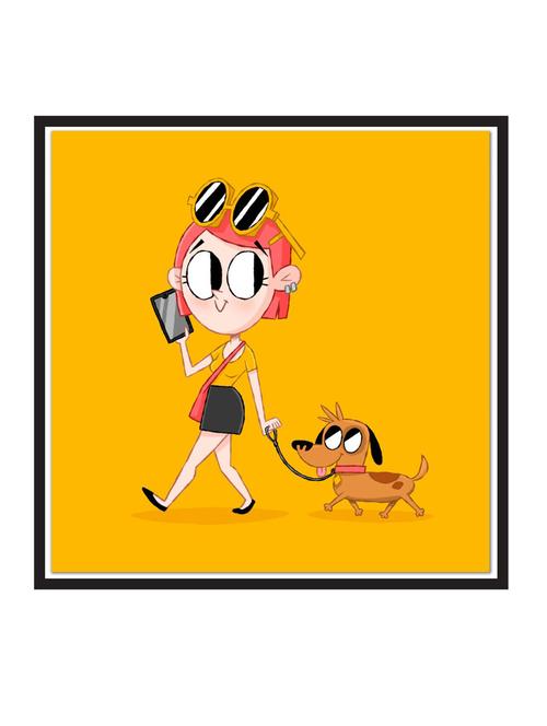 wall decal art prints on mdf board for decor (12x12 inches)  unframed & without glass - 18522032 - Very Small Image - 1