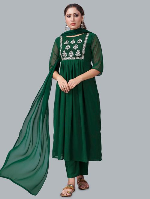 embroidered suit set  - 18524425 - Very Small Image - 1