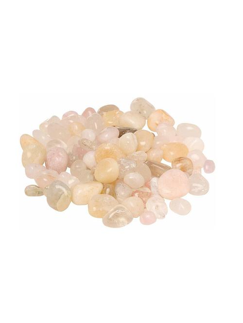 stone polished glossy decortaive onyx  pebbles stones for home decor, garden, table decoration and vase fillers white - 18526636 - Very Small Image - 1