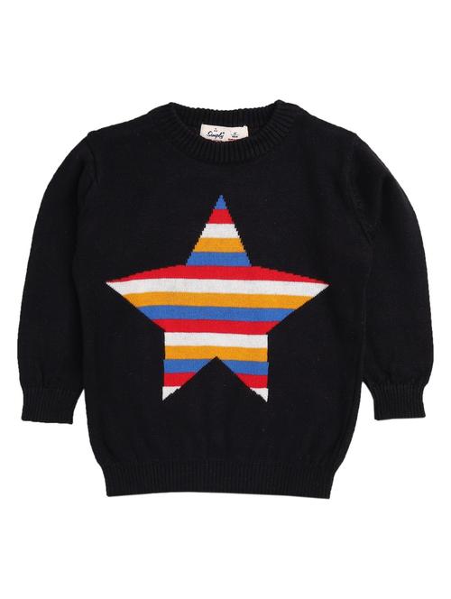 boys crew neck printed sweater - 18528272 - Very Small Image - 1