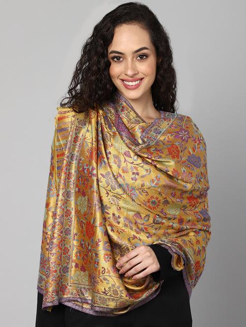 women's florals shawl - 18528915 - Very Small Image - 1