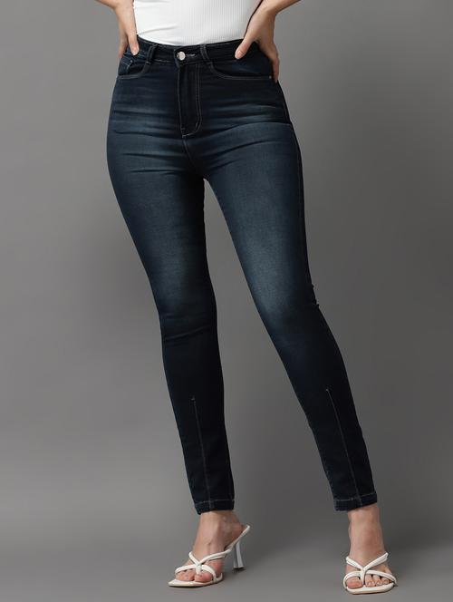 women's plain skinny fit jeans - 18531106 - Very Small Image - 1
