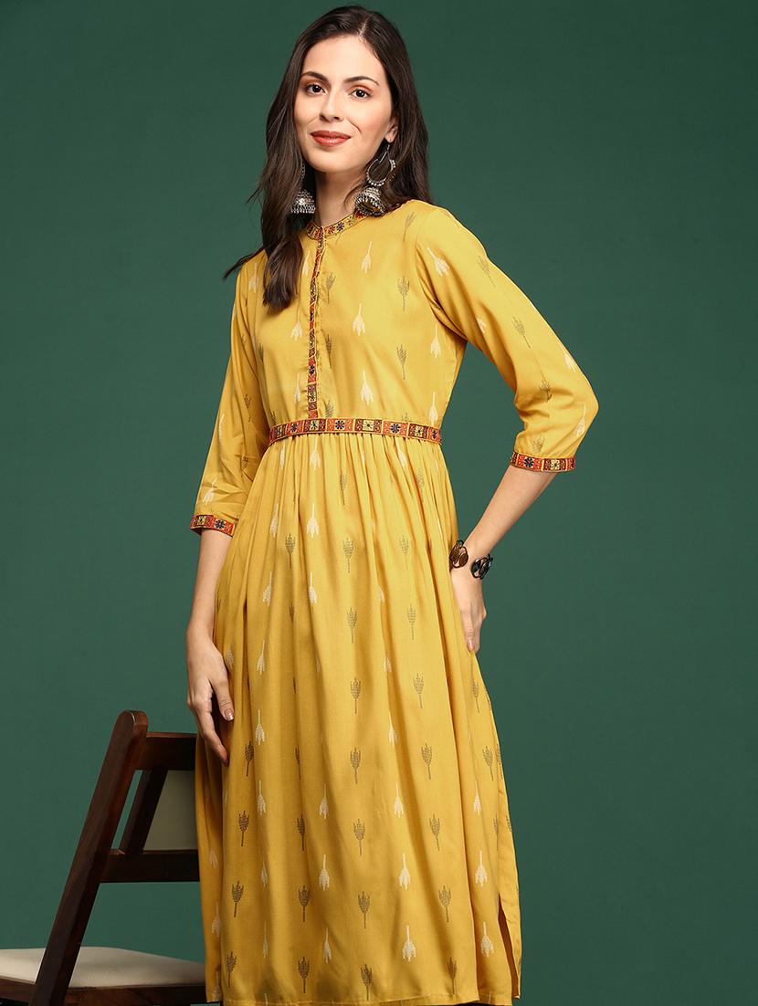 women's straight kurta - 18532092 - Standard Image - 4