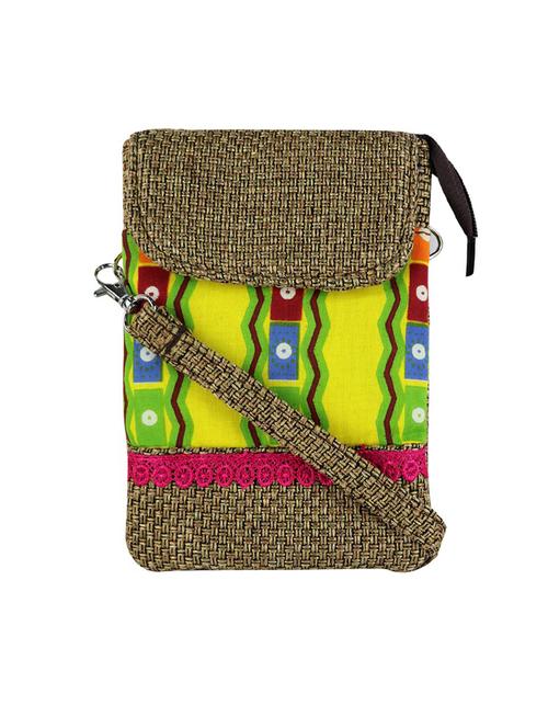 printed regular sling bag - 18533302 - Very Small Image - 1