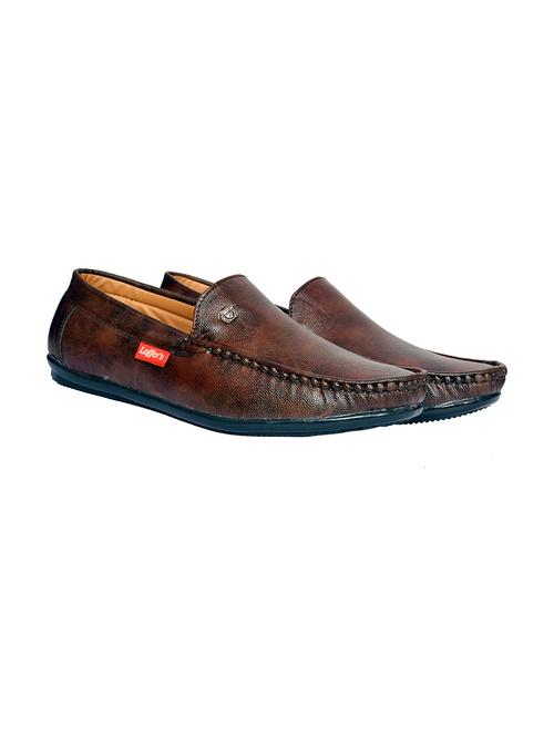 Mens Brown Slip On Loafer - 18533911 - Very Small Image - 1