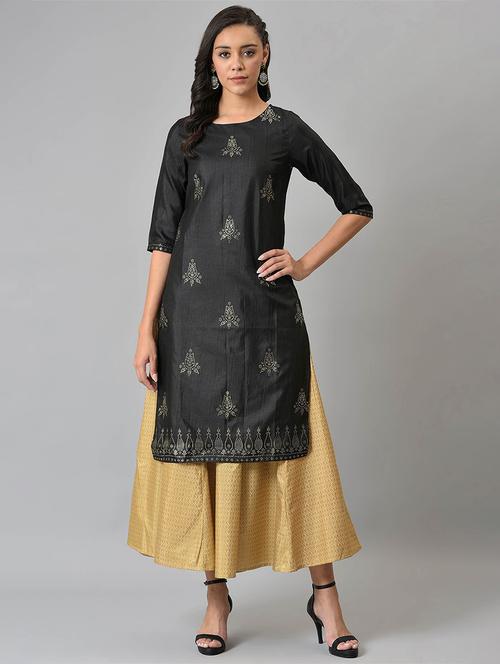 Women's Straight Kurta - 18535001 - Very Small Image - 1